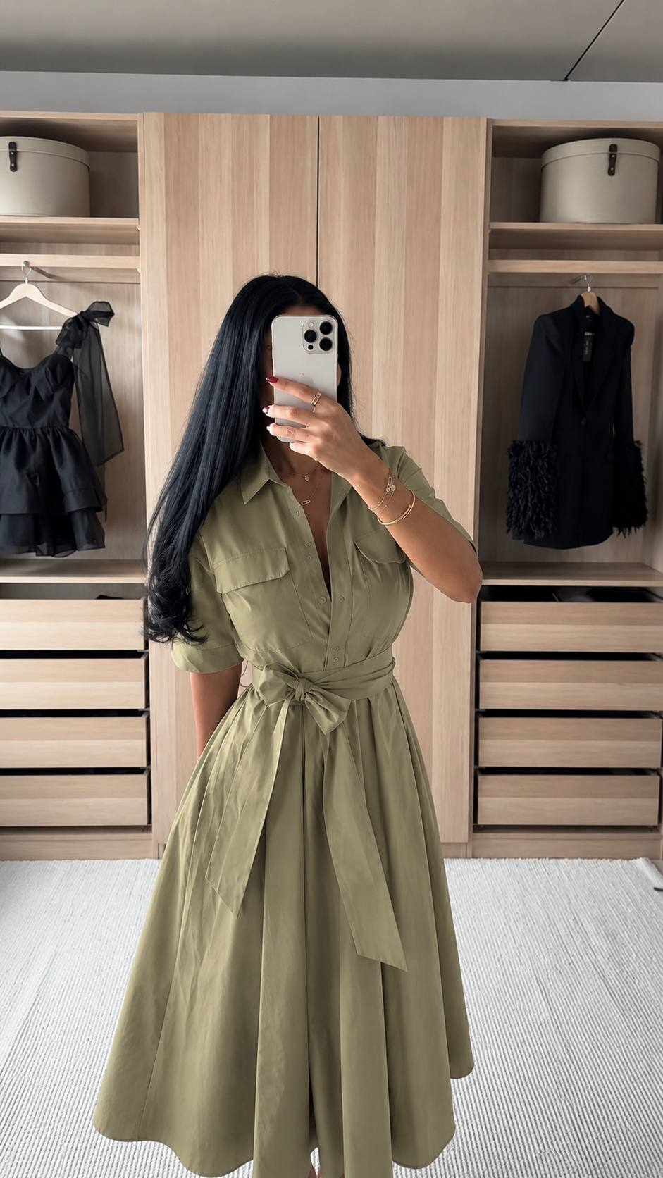 Yellow/Olive green dress