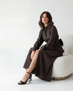 Brown dress