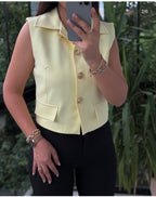 Yellow blazer