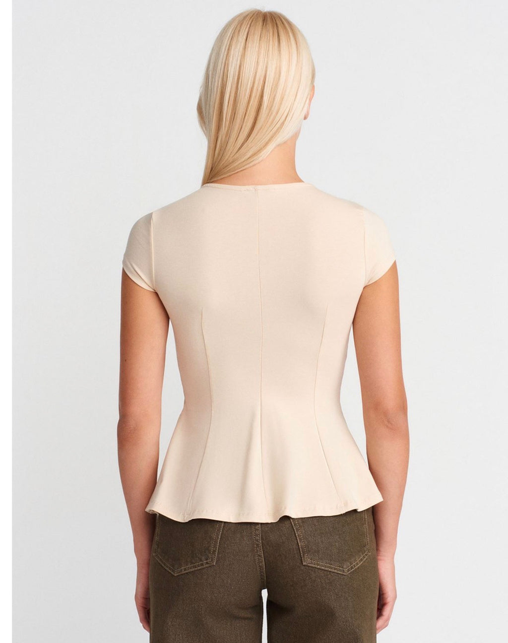Pink/Beige top