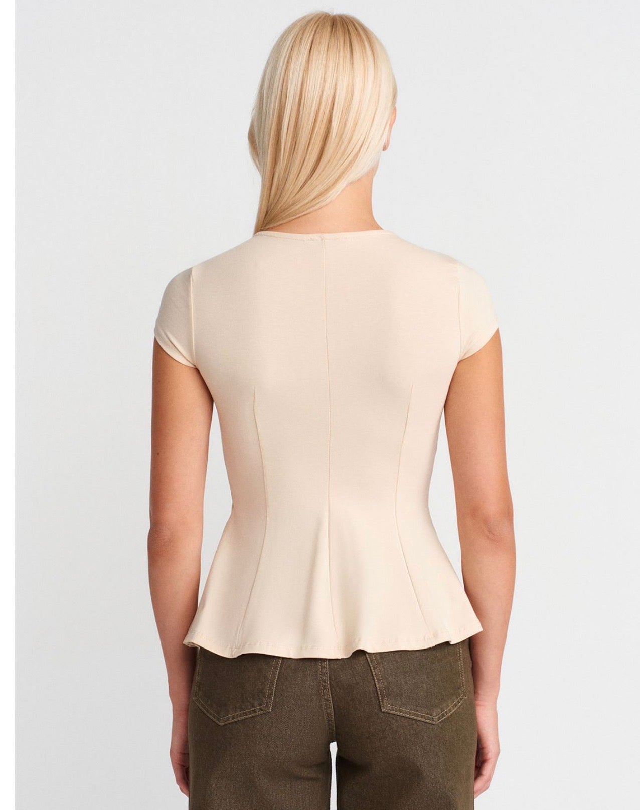 Pink/Beige top