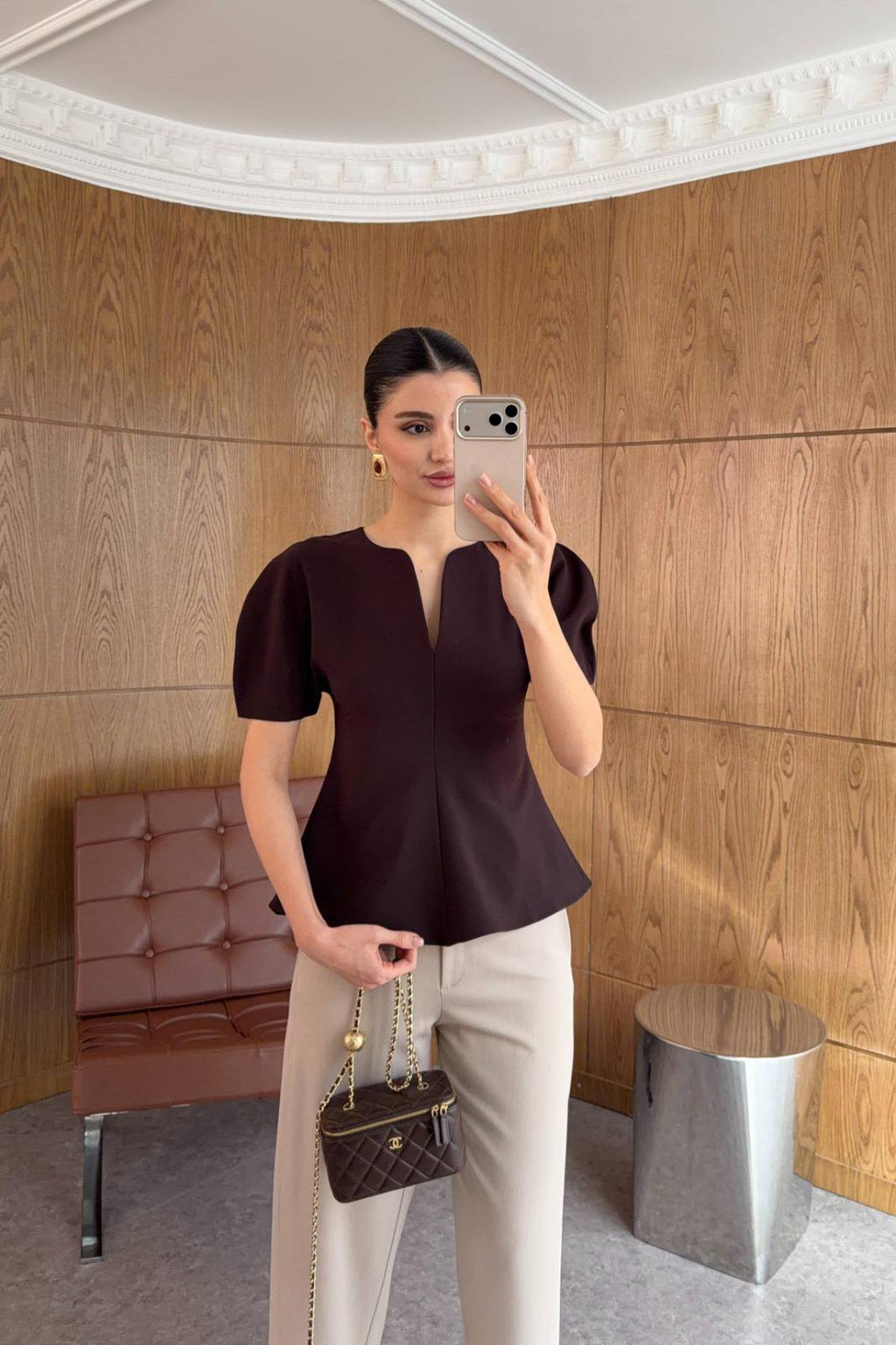 Brown top