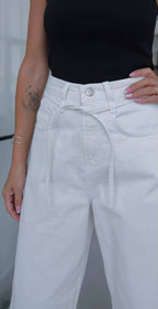 White jeans