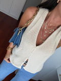 Beige vest