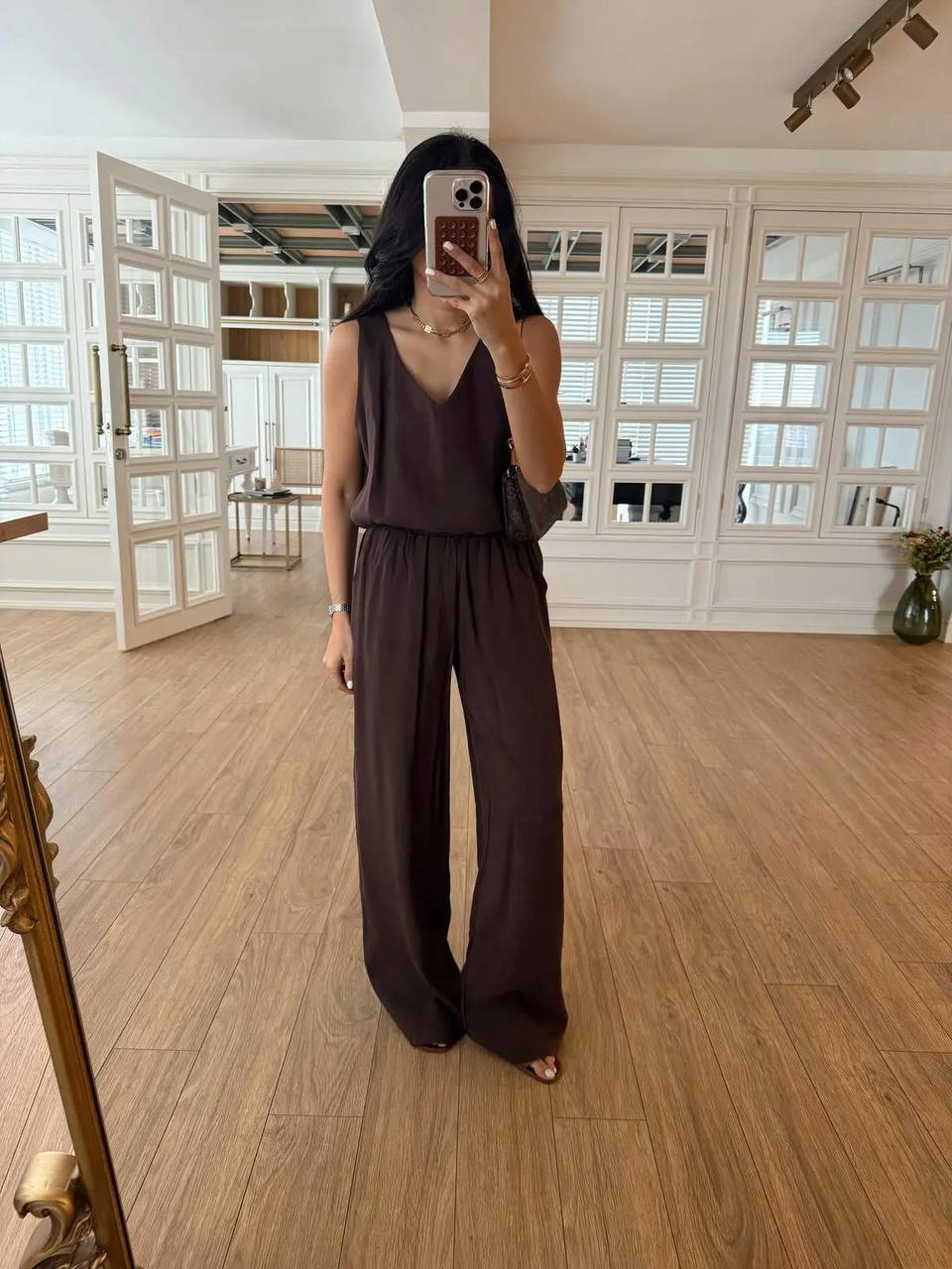 Brown/grey set