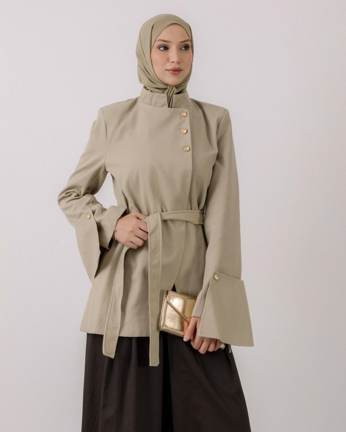 Olive green jacket
