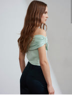 Yellow Mint Pink top