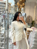 White Blazer
