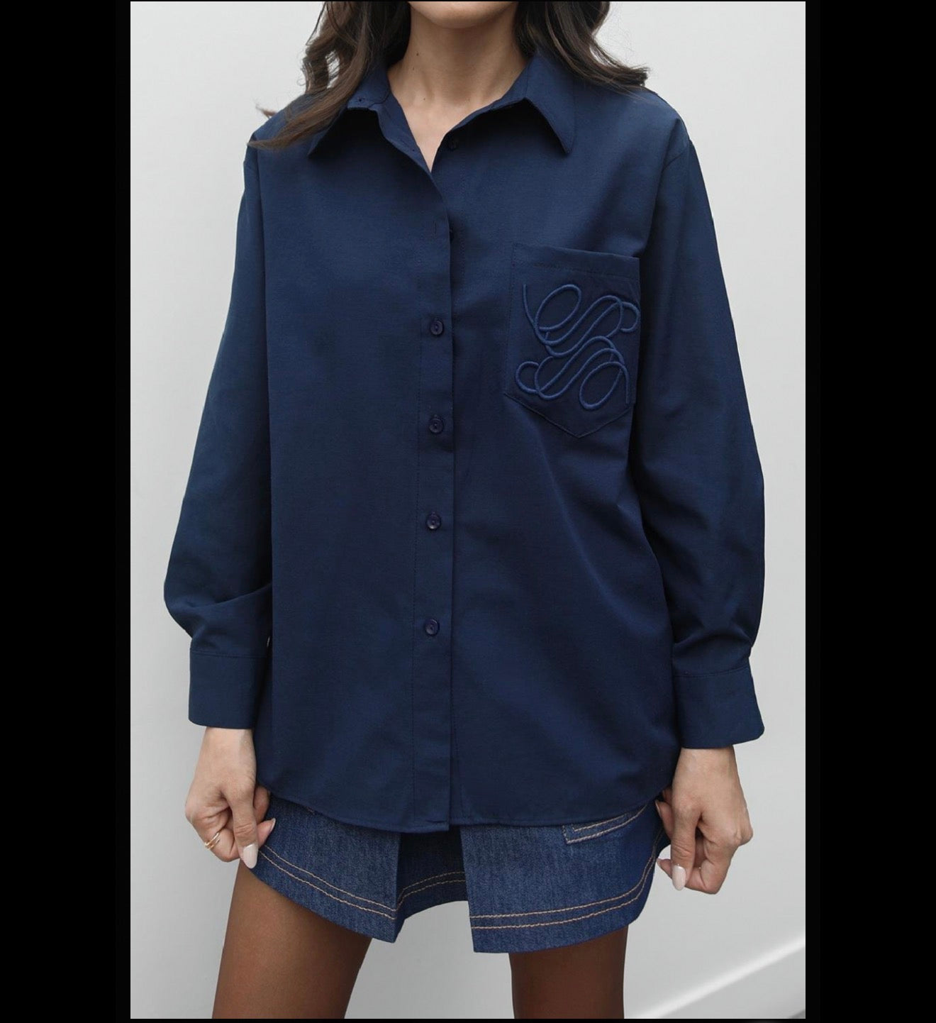 Navy shirt