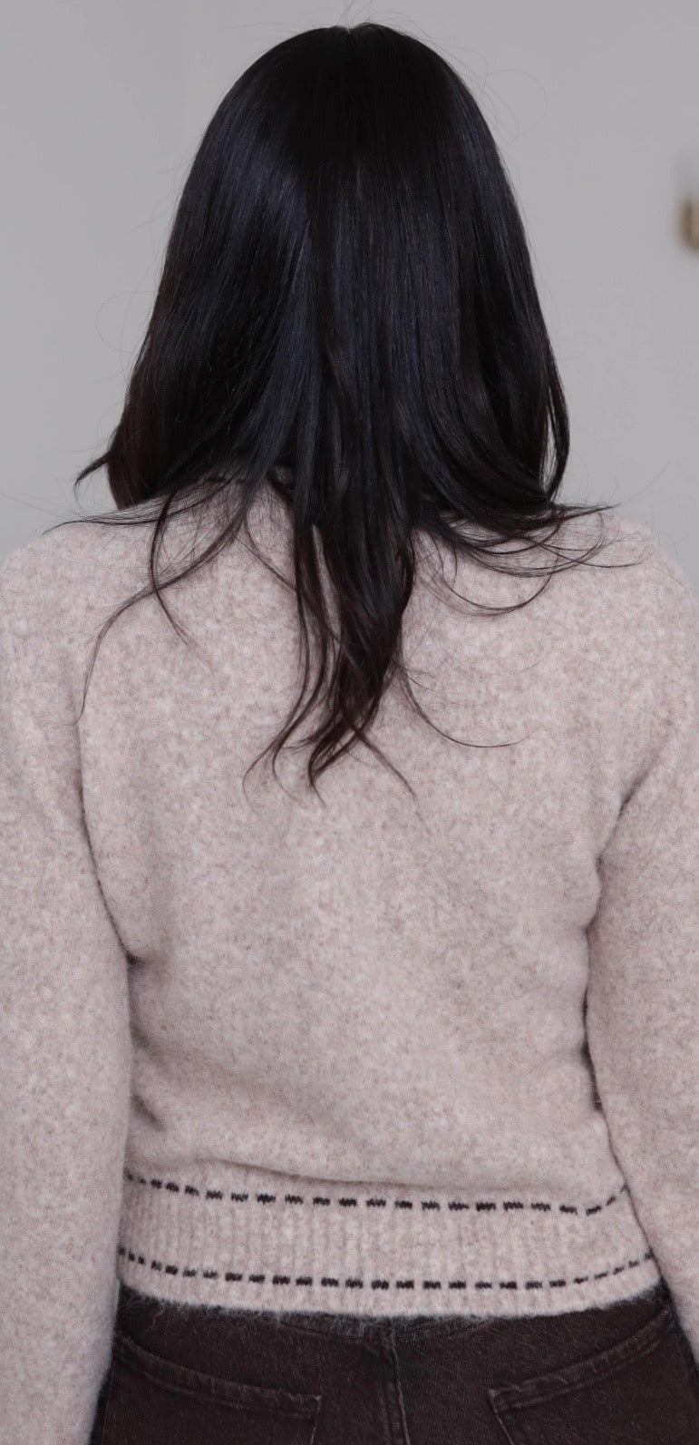 White Beige cardigan