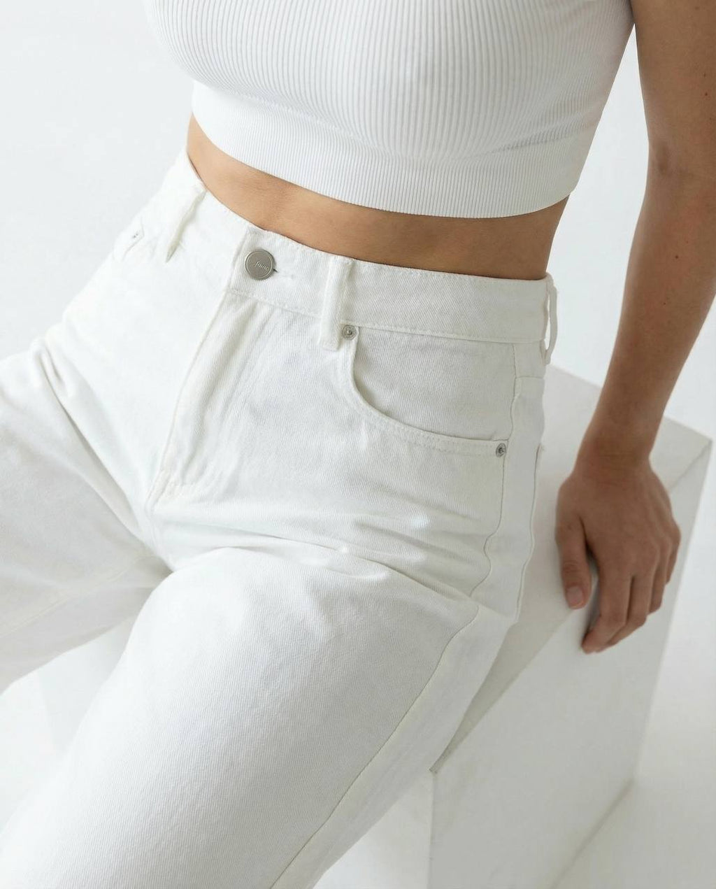 White jeans