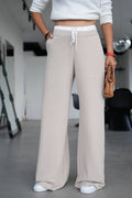 Beige grey pants