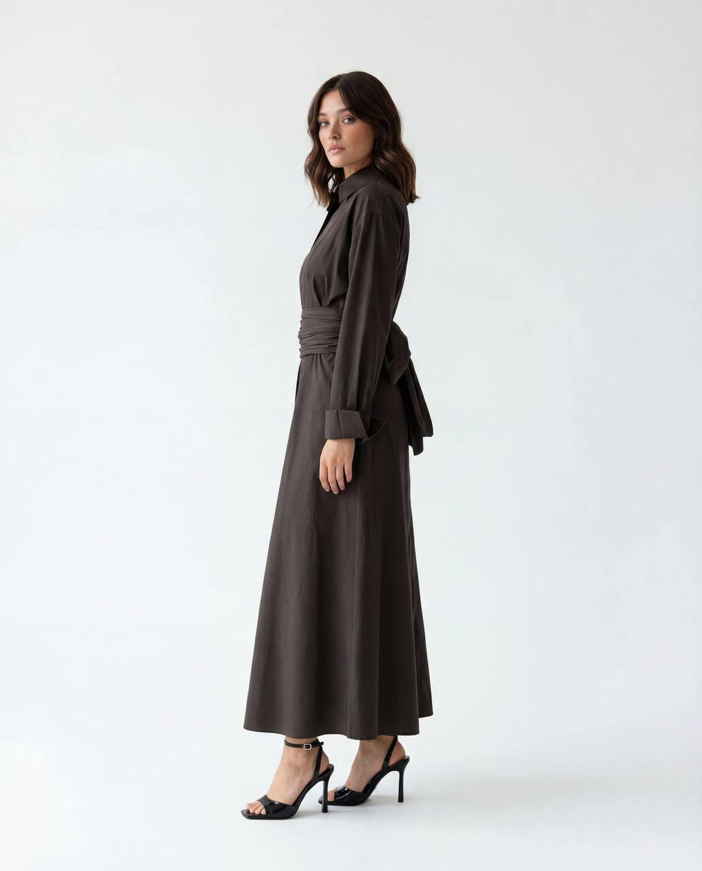 Brown dress