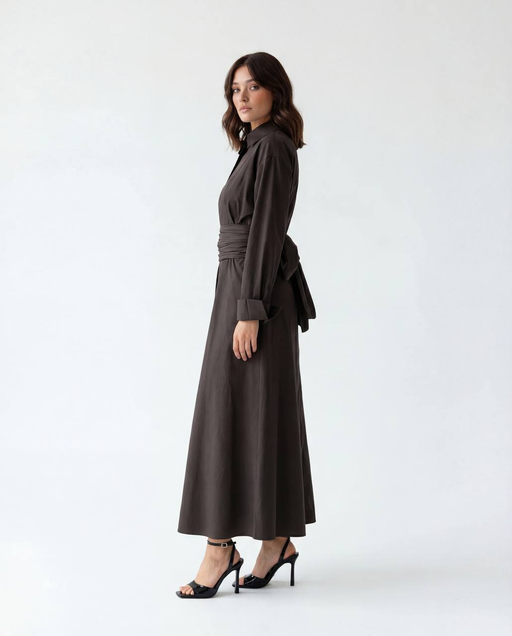 Brown dress