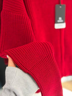 Red Yellow Light grey top