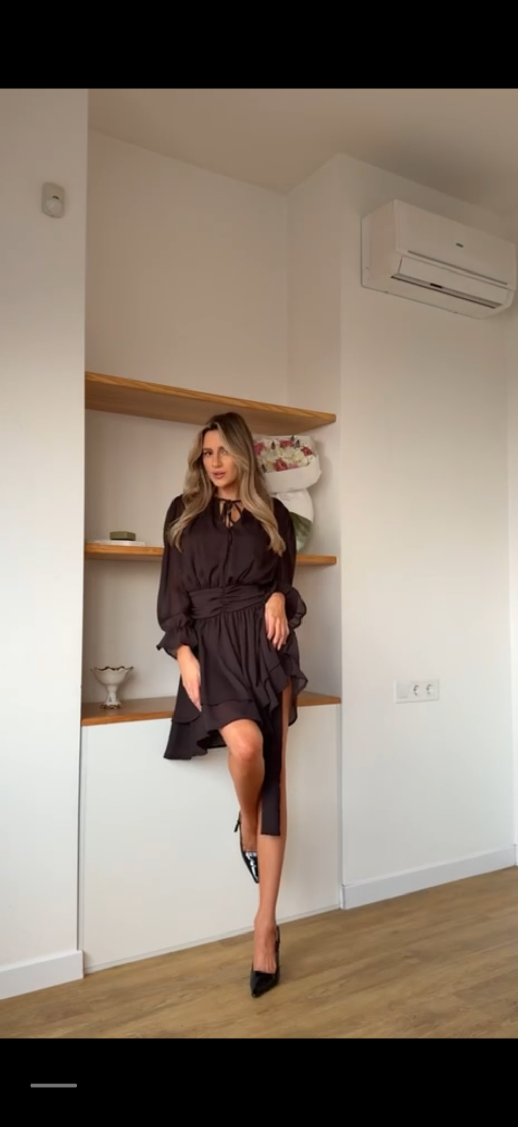 Brown dress
