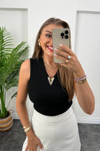 Black/Yellow top