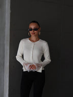 White/ Black top
