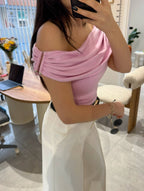 Yellow Mint Pink top