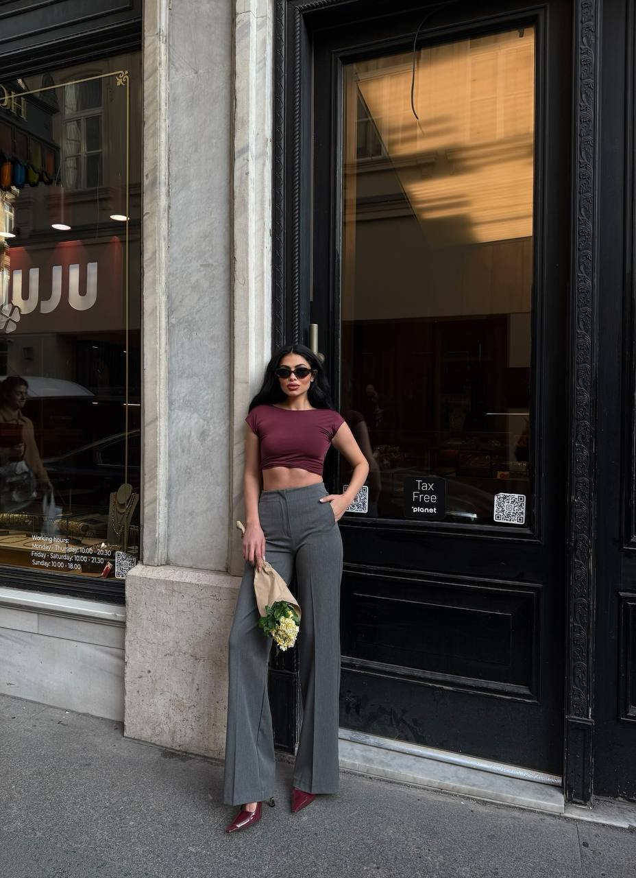 Black/grey pant