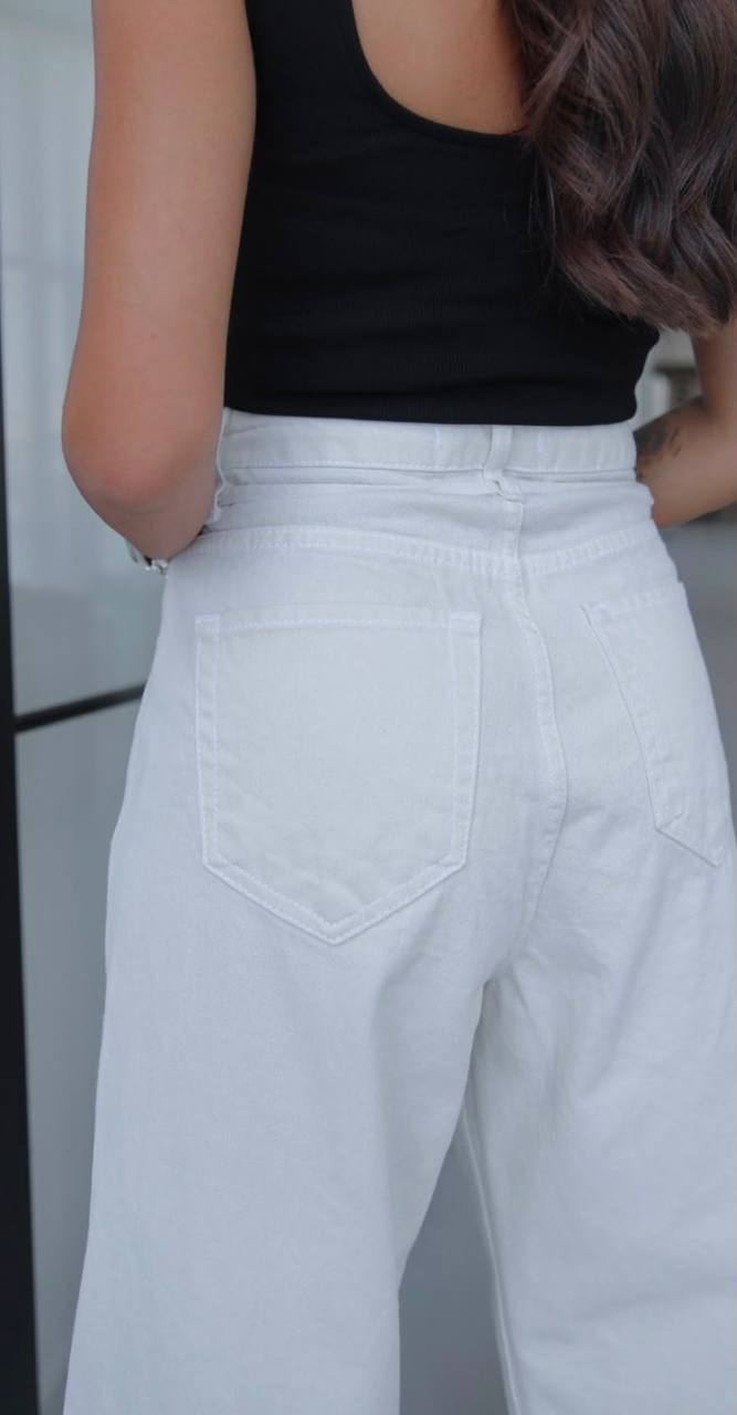 White jeans