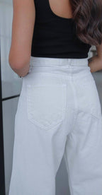 White jeans
