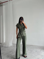 Olive green set