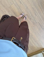 Brown/ Beige short
