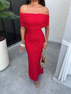 Red dress
