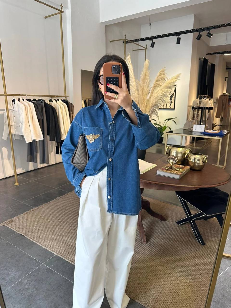 Jeans shirt