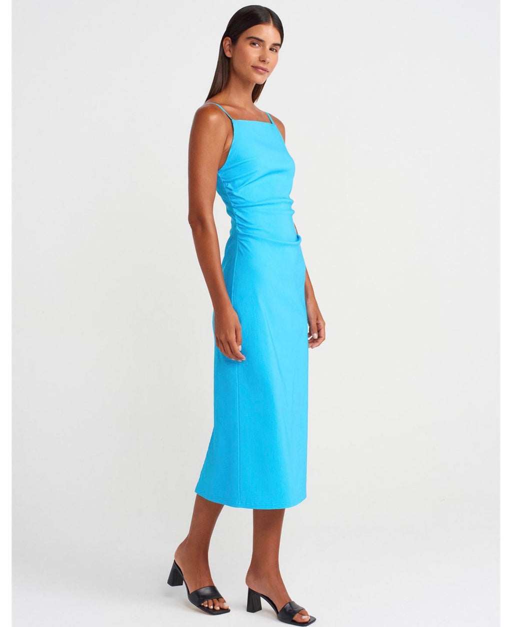 Blue dress