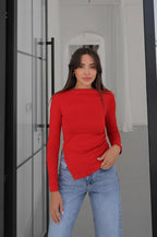 Red white top