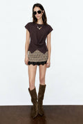 Brown top