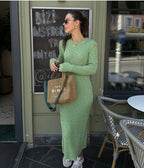 Green dress
