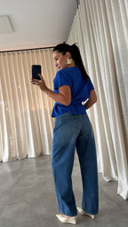 Blue top