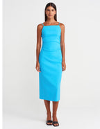 Blue dress