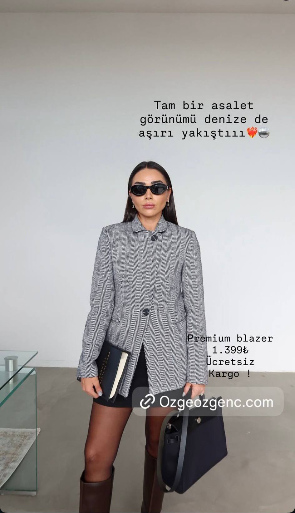 Grey blazer