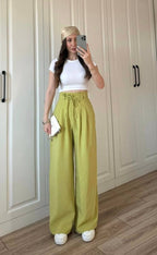 Green pants