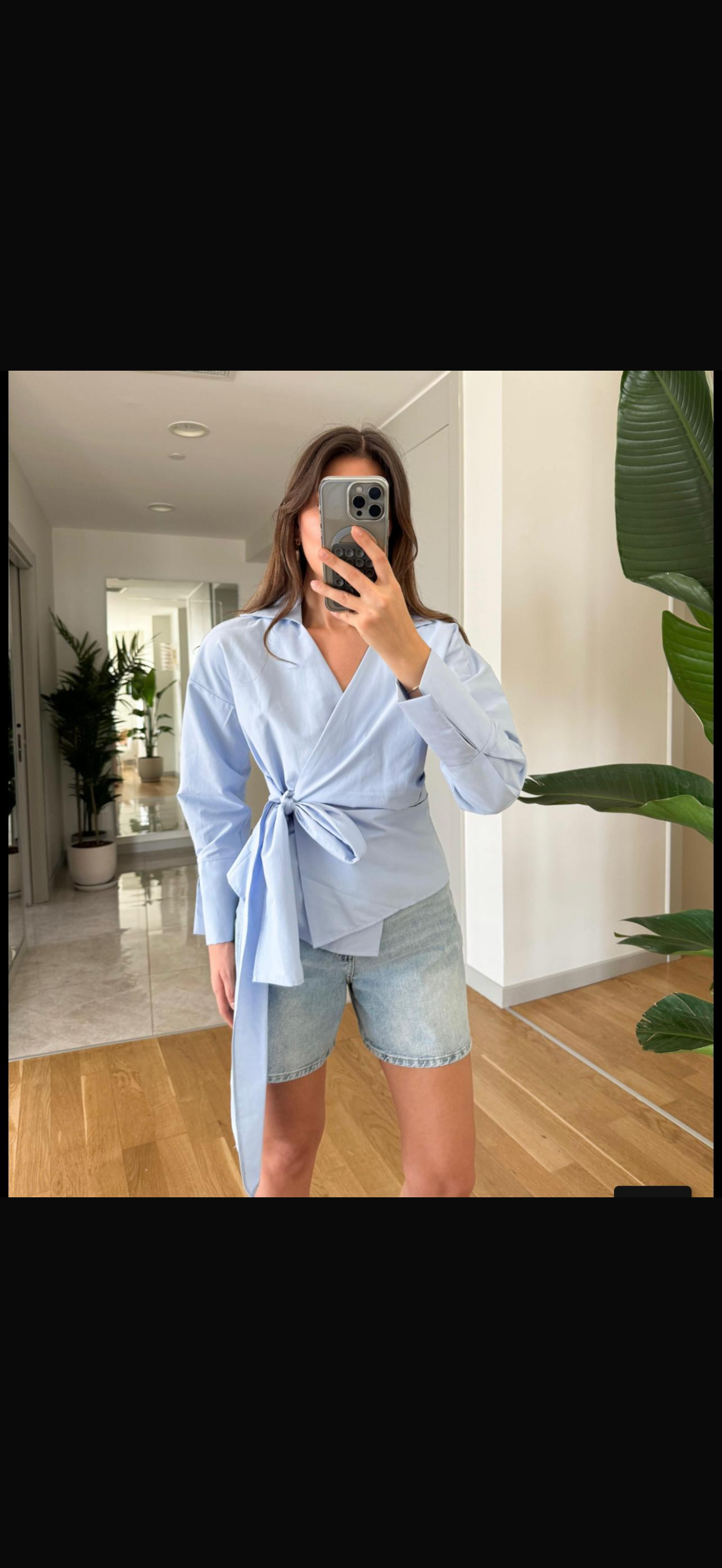 Blue shirt