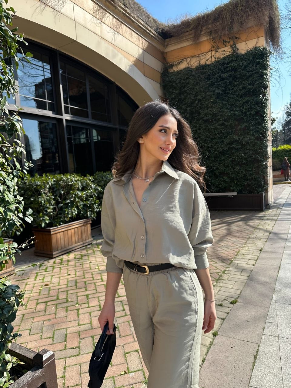 Olive green set