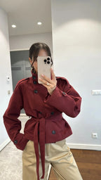 Black Burgundy jacket