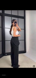 Brown Black pants