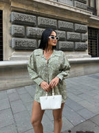 Olive green shirt