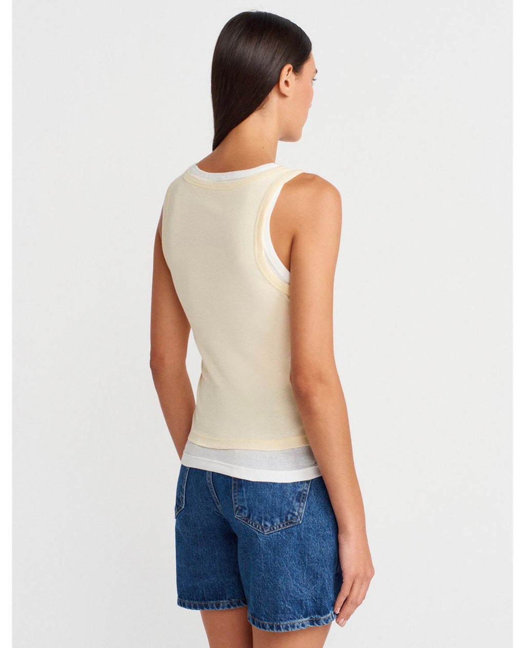 Beige/Pink/yellow top