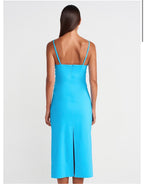 Blue dress