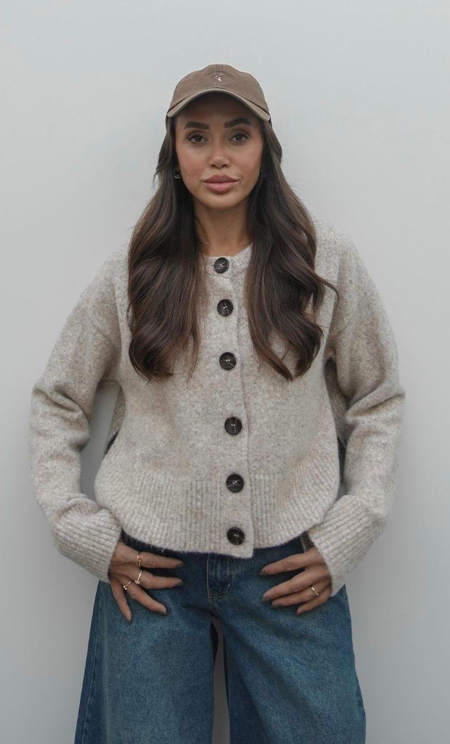 Beige cardigan