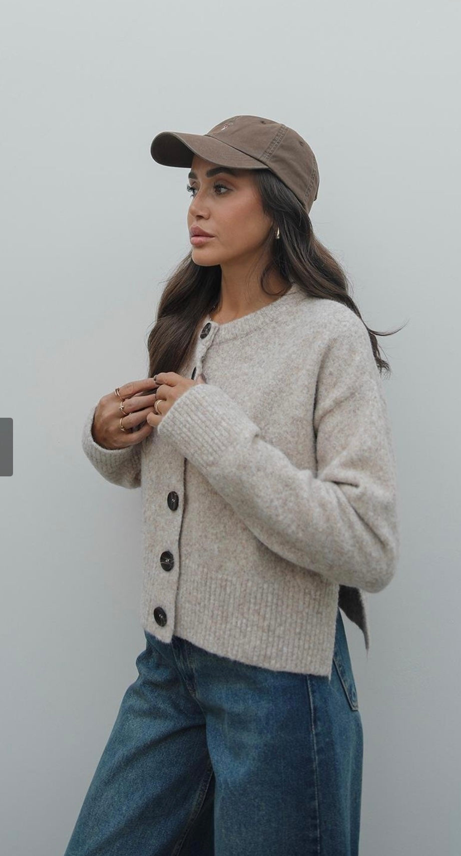 Beige cardigan