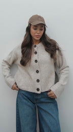 Beige cardigan