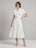 White dress