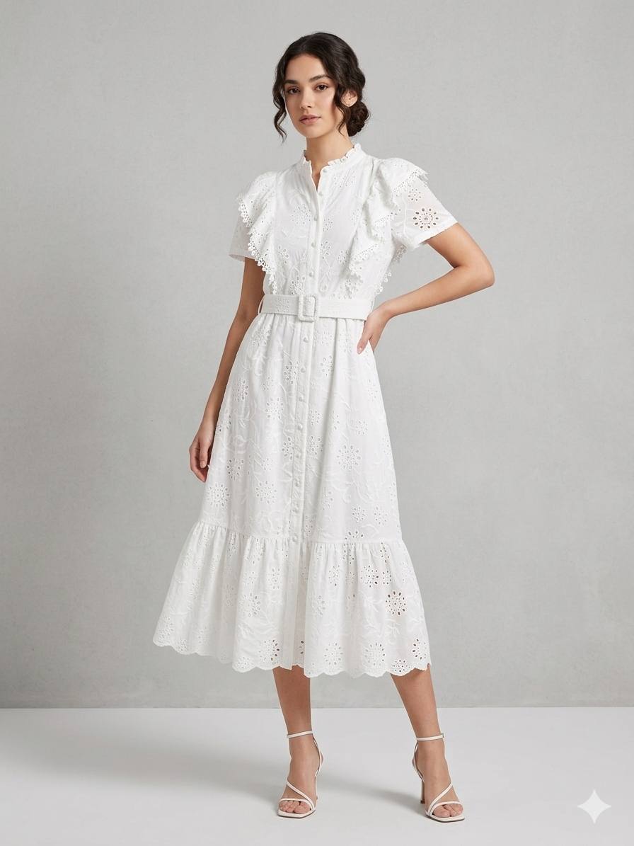 White dress